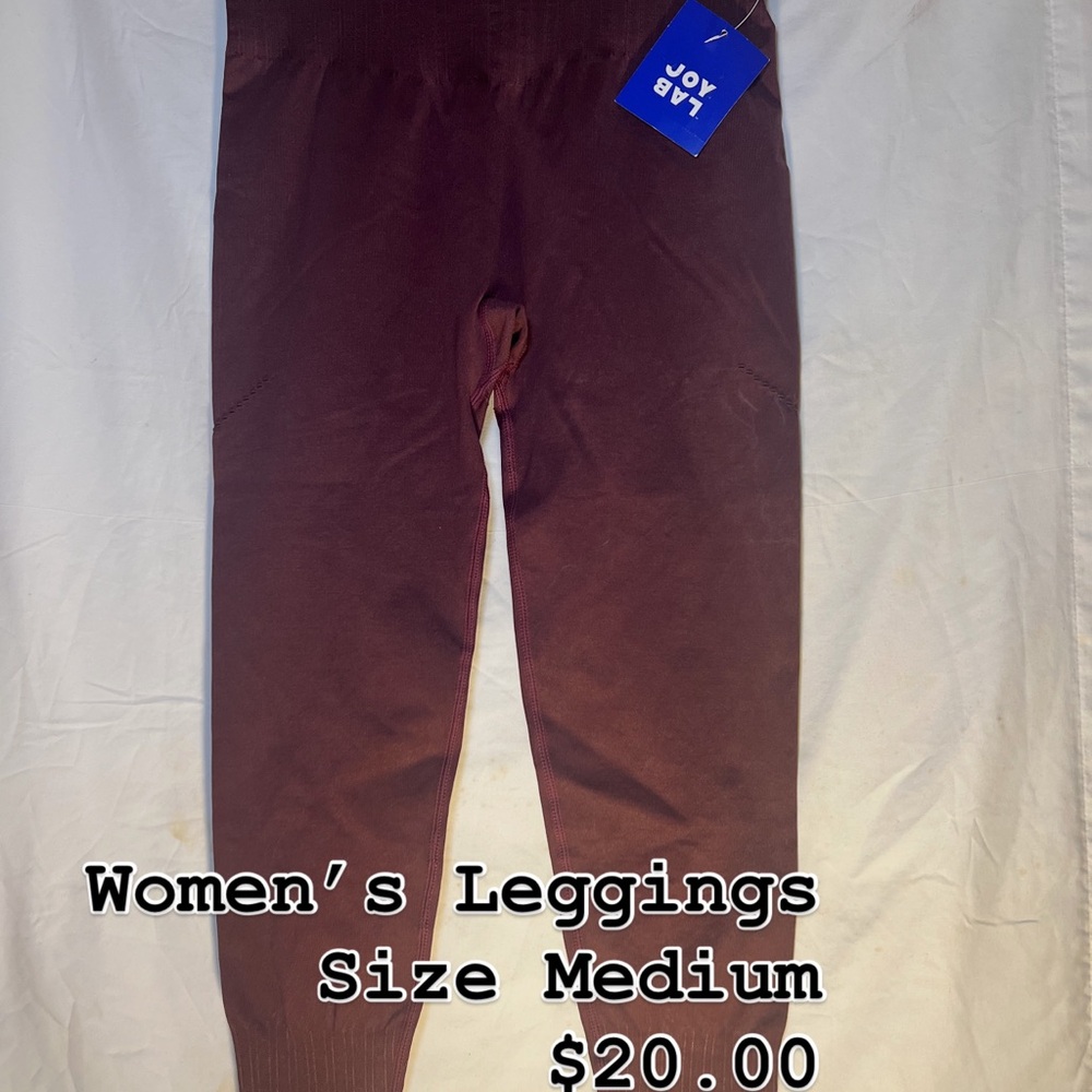 Women's Brown Leggings - Size Medium